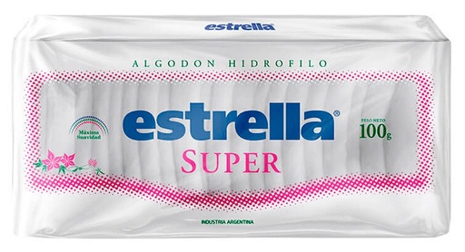 [3406] ESTRELLA ALGODON SUPER 100g X40