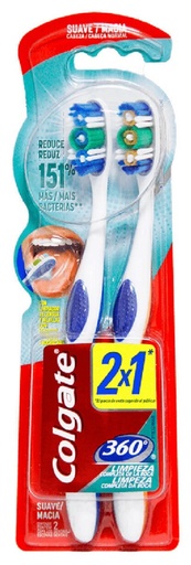 [3462] COLGATE CEP DENTAL 360 2x1 SUAVE x12
