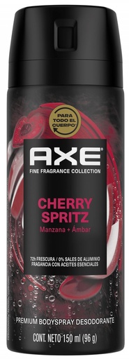 [3497] AXE DEO AEROSOL BS CHERRY SPRITZ 150ml x12