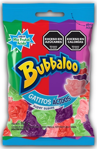 [3505] DISPLAY BUBBA GOMITA MIX FRUT ACIDO x12 x1 (12/B)