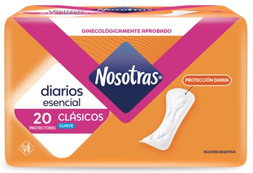 [3517] NOSOTRAS PROTECTOR DIARIO ESC C/CALE 40x20