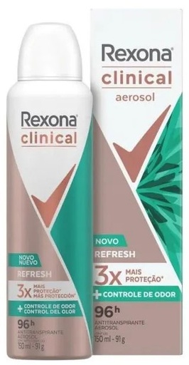 [3519] REXONA CLINICAL AER WOMEN REFRESH 150ml x12