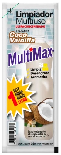 [3530] DISPLAY MULTIMAX LIMP LIQ P/DIL CO/VAI 1L x50(4/B)