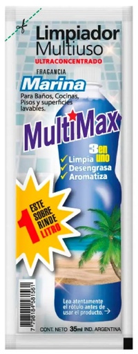 [3534] DISPLAY MULTIMAX LIMP LIQ P/DIL MARINA 1L x50(4/B)