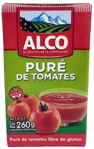 [3574] ALCO PURE DE TOMATES 260gr x27