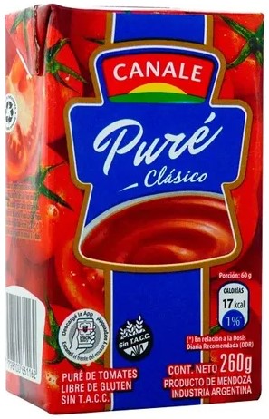 [3591] CANALE PURE DE TOMATES 260gr x27