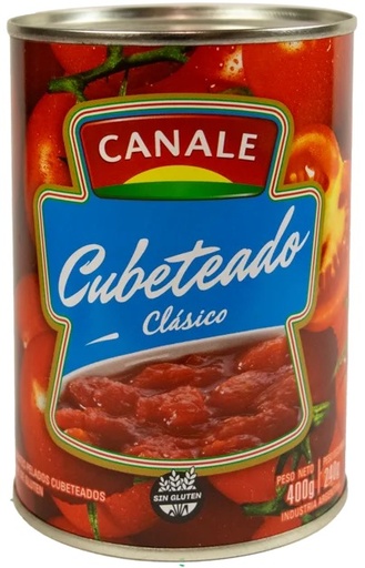 [3593] CANALE TOMATE PERITA CUBETEADO 400gr x24