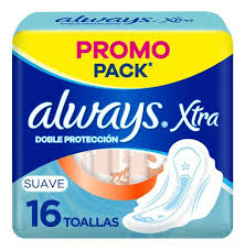 [3607] ALWAYS TOA XTRA DOBLE SUAVE 16u x12B
