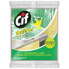 [3613] CIF BALLERINA PAÑO 40X38CM X3U 18B