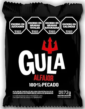 [3648] GULA ALFAJOR NEGRO 72gr x24