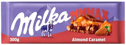 [3675] UNIDAD MILKA ALMOND CARAMELO 300gr x1 (12/B)