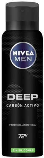 [3686] NIVEA AER MEN DEEP CARBON 150ml x12