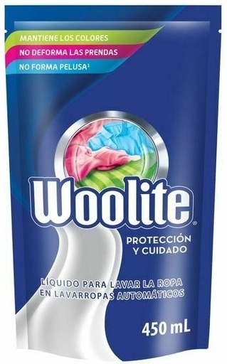 [3700] WOOLITE ROPA PROTEC Y CUIDADO 450ml x12