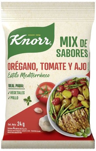 [3705] DISPLAY KNORR MIX SABORES MEDITERRANEO x4 x10(4/B)