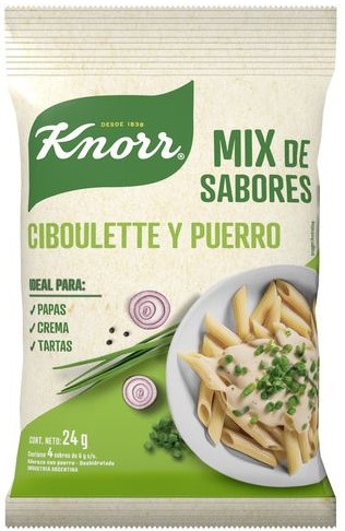 [3706] DISPLAY KNORR MIX SABORES PUERRO x4 x10 (4/B)