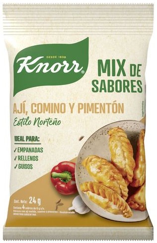 [3707] DISPLAY KNORR MIX SABORES NORTEÑO x4 x10 (4/B)