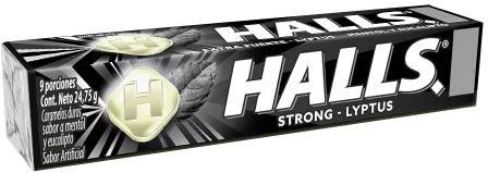 [3732] DISPLAY HALLS XTRA STRONG x12 24,75g x1 (30/B)