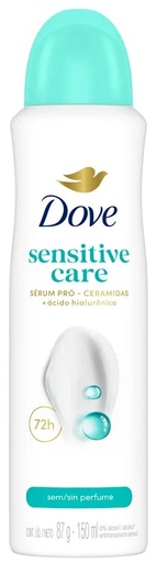 [3757] DOVE DEO MUJER SENSITIVE CARE 150ml x12