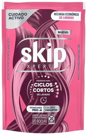[3759] SKIP LIQUIDO CUIDA ACT CICLOS CORTOS DP 800ml x12
