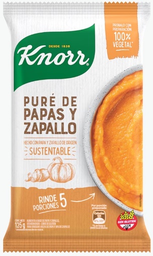 [3761] KNORR PURE MIXTO PAPA/ZAPALLO 125gr x12