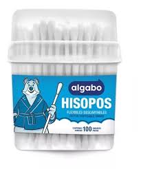 [3822] HISOPOS ALGABO 48 X 100U