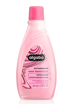 [3827] ALGABO QUITA ESMALTE KERATINA 24X50ML