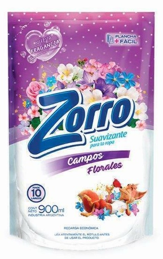 [3852] ZORRO SUAV CAMPOS FLORAL 14X900ML