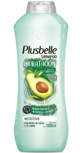 [3853] PLUSBELLE SH 1LT HIDRATACION X12