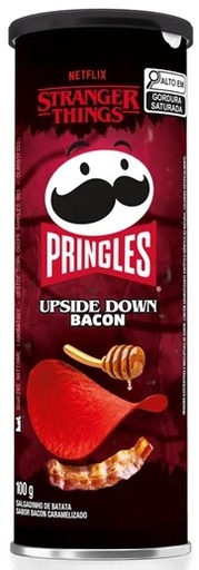 [3876] PRINGLES NETFLIX BACON 100gr x18