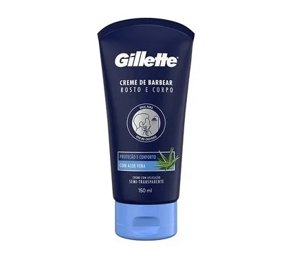 [3912] GILLETTE CREMA AFEITAR C/ALOE 150ml x12