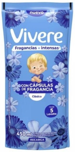 [4103] VIVERE SUAVIZANTE MAS INTENSO CLASICO DP 450ml x15