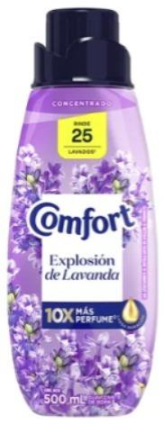 [4105] COMFORT SUAVIZANTE EXPLOSION LAVANDA 500ml x12