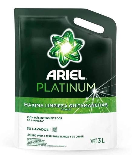 [4385] ARIEL LIQUIDO PLATINUM DP 3lt x4