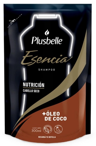 [4452] PLUSBELLE SH ESENCIA NUTRICION DP 300ml x12