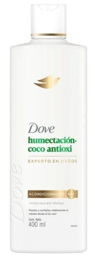 [4480] DOVE AC HUMECTACION COCO ANTIOXIDANTE 400ml x12