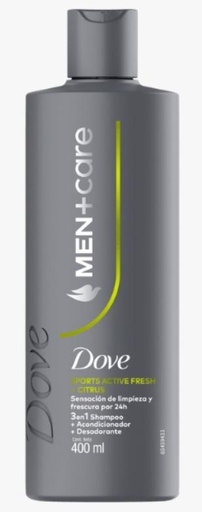 [4521] DOVE SH MEN SPORTS 3EN1 + CITRUS 400ml x12