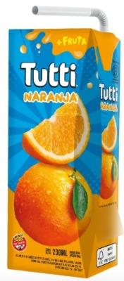 [4658] TUTTI JUGO NARANJA 200ml x18