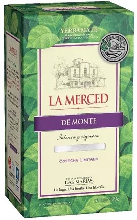 [51] LA MERCED YERBA MONTE 500gr x6