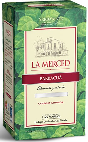 [54] LA MERCED YERBA BARBACUA 500gr x6