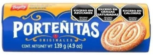 [74] PORTEÑITAS GALLETITAS 139gr x36