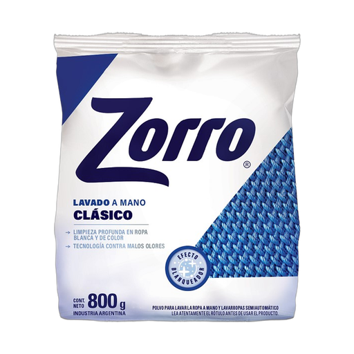 [111] ZORRO EN POLVO REGULAR 800G x 20U