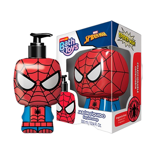 [149] ALGABO JABON LIQUIDO SPIDERMAN 300ml x1 (12/B)