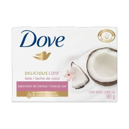 [295] DOVE JABON NUTRICION INDULGENTE / LECHE DE COCO 90gr x48