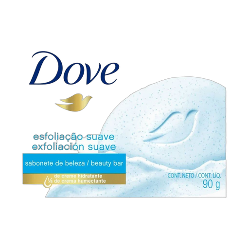 [297] DOVE JABON EXFOLIANTE SUAVE 90gr x48