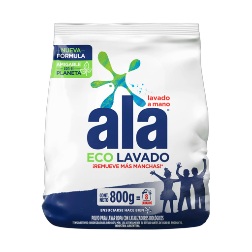 [427] ALA EN POLVO MANO REGULAR 800gr x24