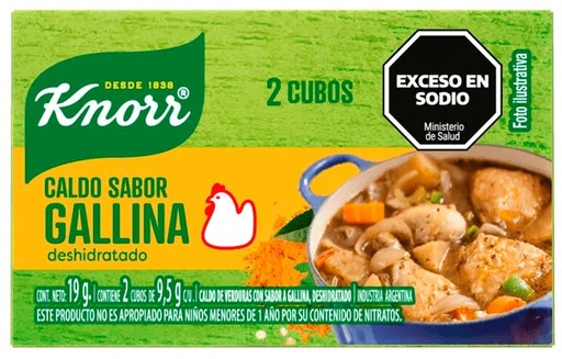 [428] DISPLAY KNORR CALDO GALLINA X2  x24 (20/B)
