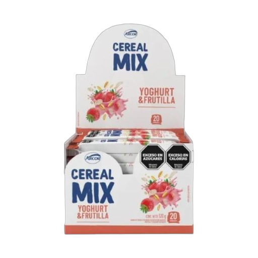 [538] DISPLAY CEREAL MIX YOGURT FRUTILLA x20 26gr (B/6)