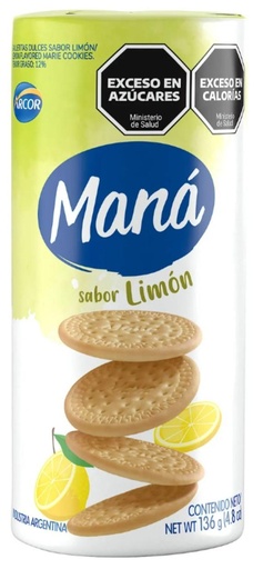 [597] MANA GALLETITA LIMON 136gr x36