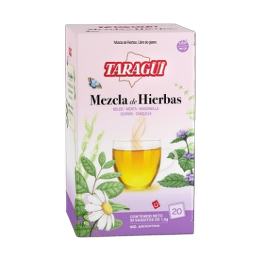 [684] TARAGUI TE SILVESTRE MEZCLA DE HIERBAS 20 x6