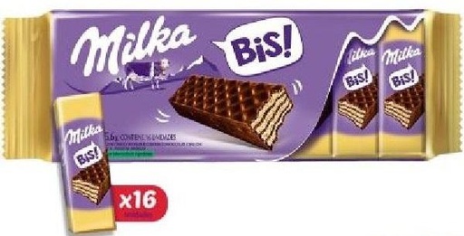 [836] MILKA BIS 105gr x65